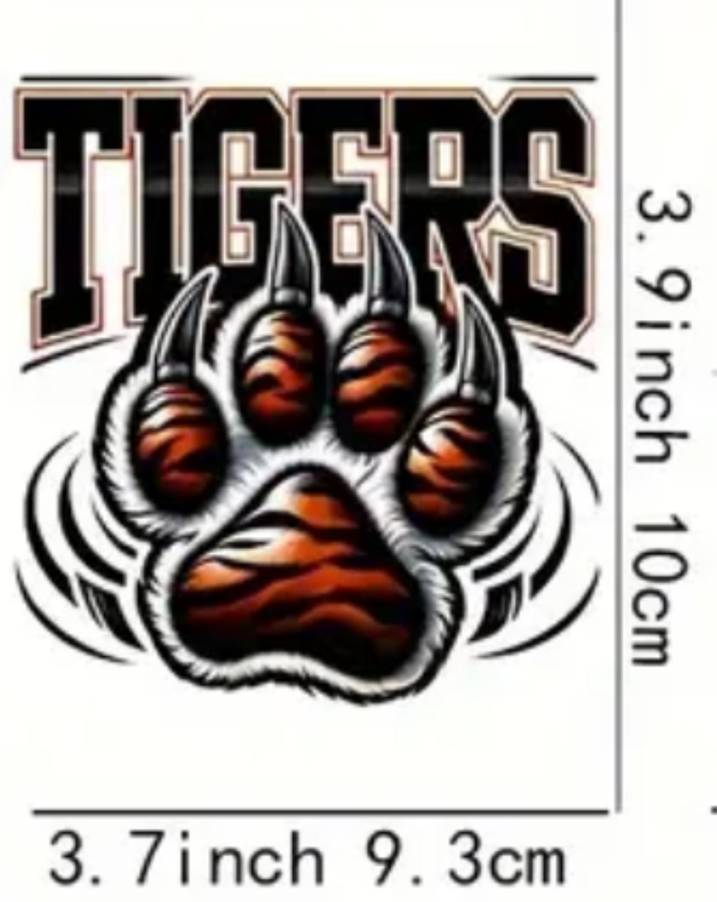 Tiger Iron on Transfers