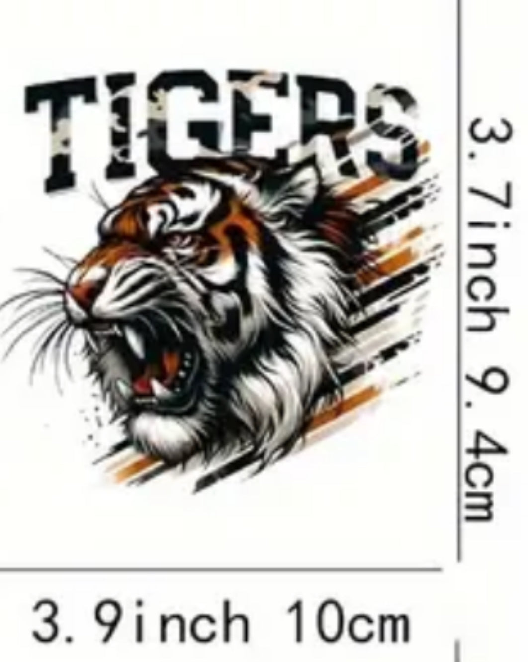 Tiger Iron on Transfers