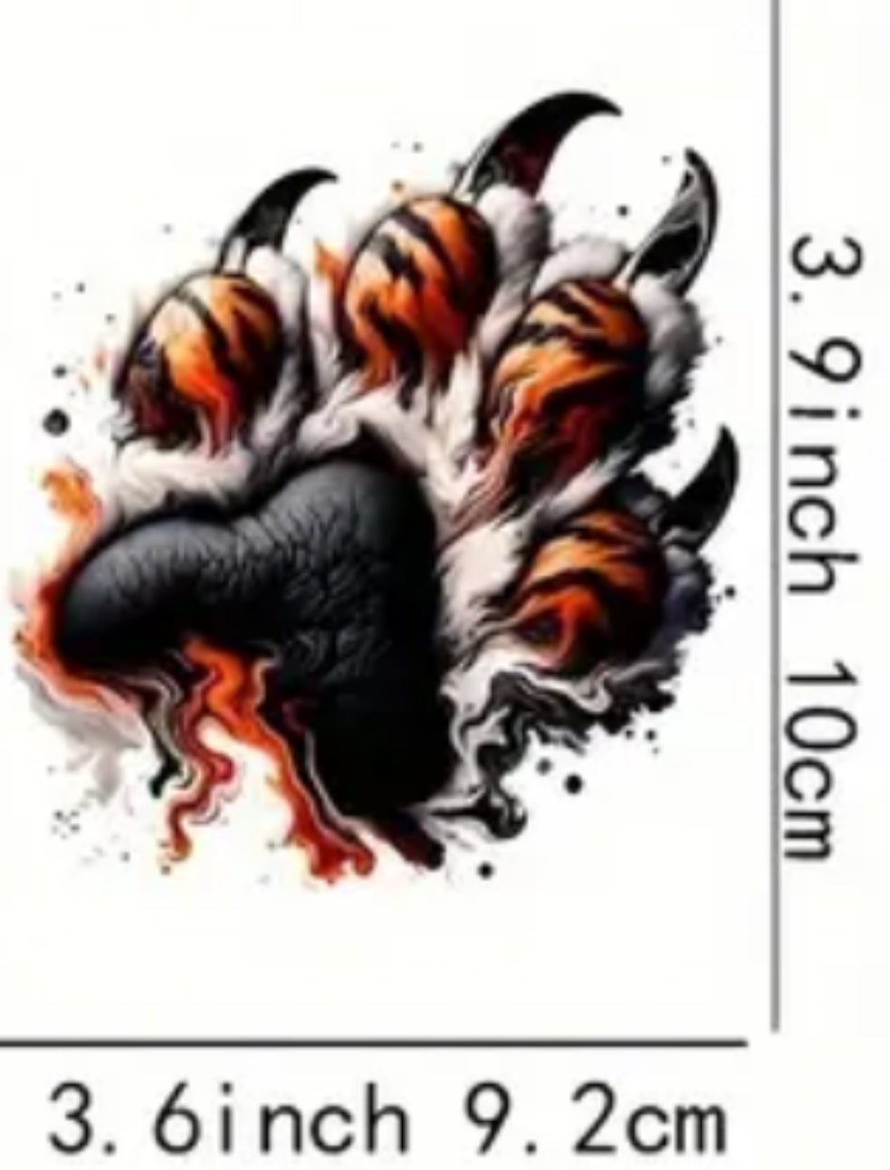 Tiger Iron on Transfers