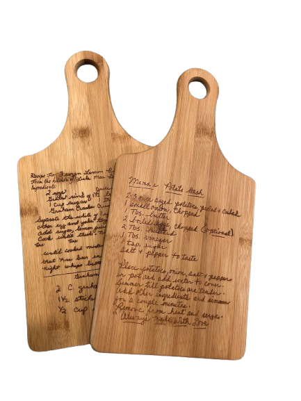 Custom Handwritten Laser Engraving