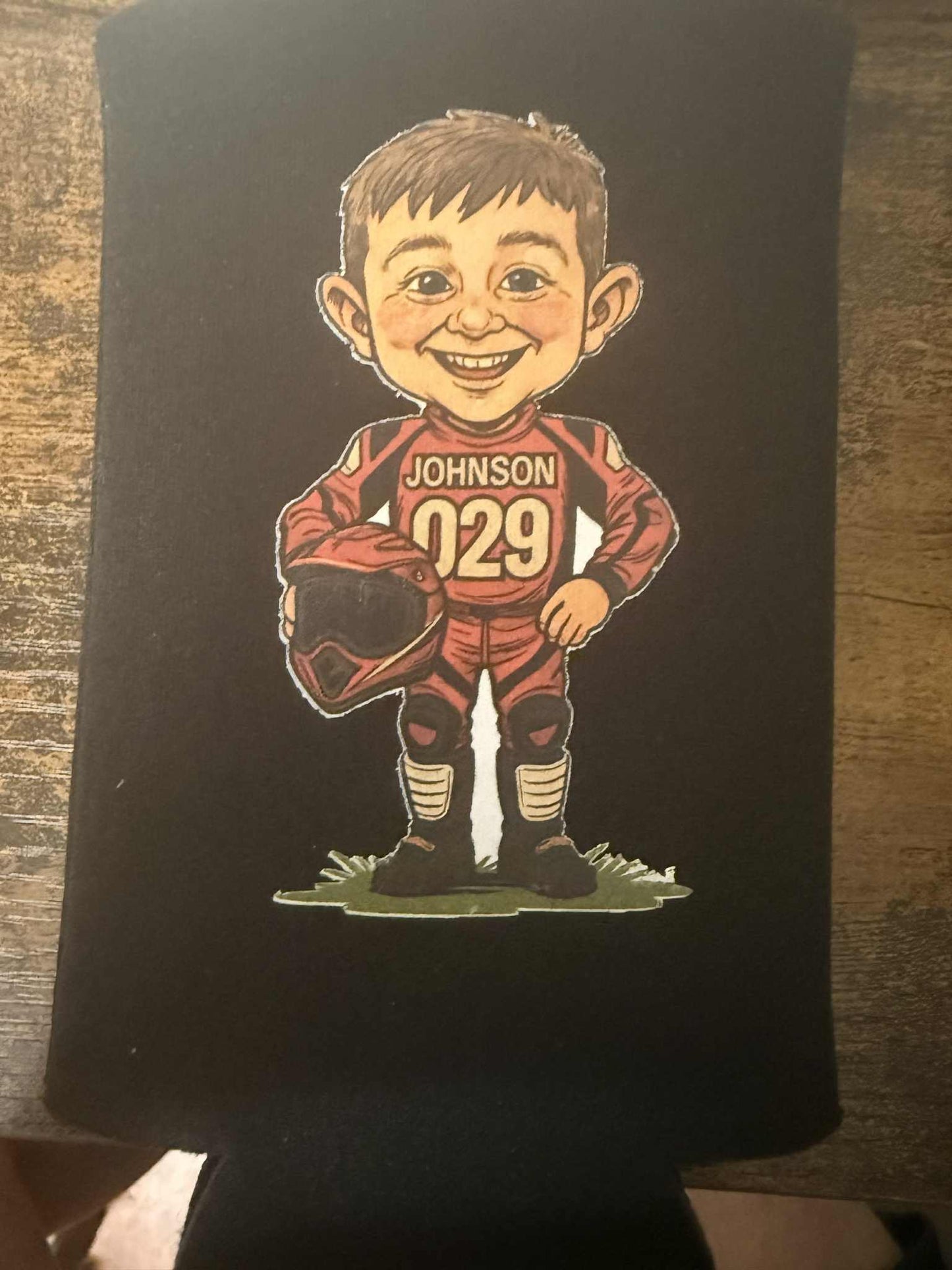 Custom Caricature Can Coozie