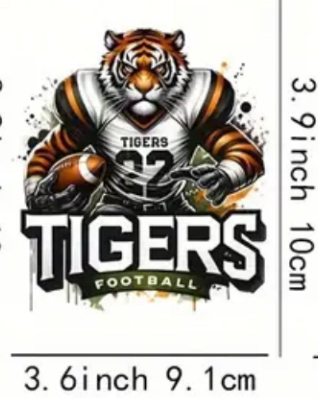 Tiger Iron on Transfers
