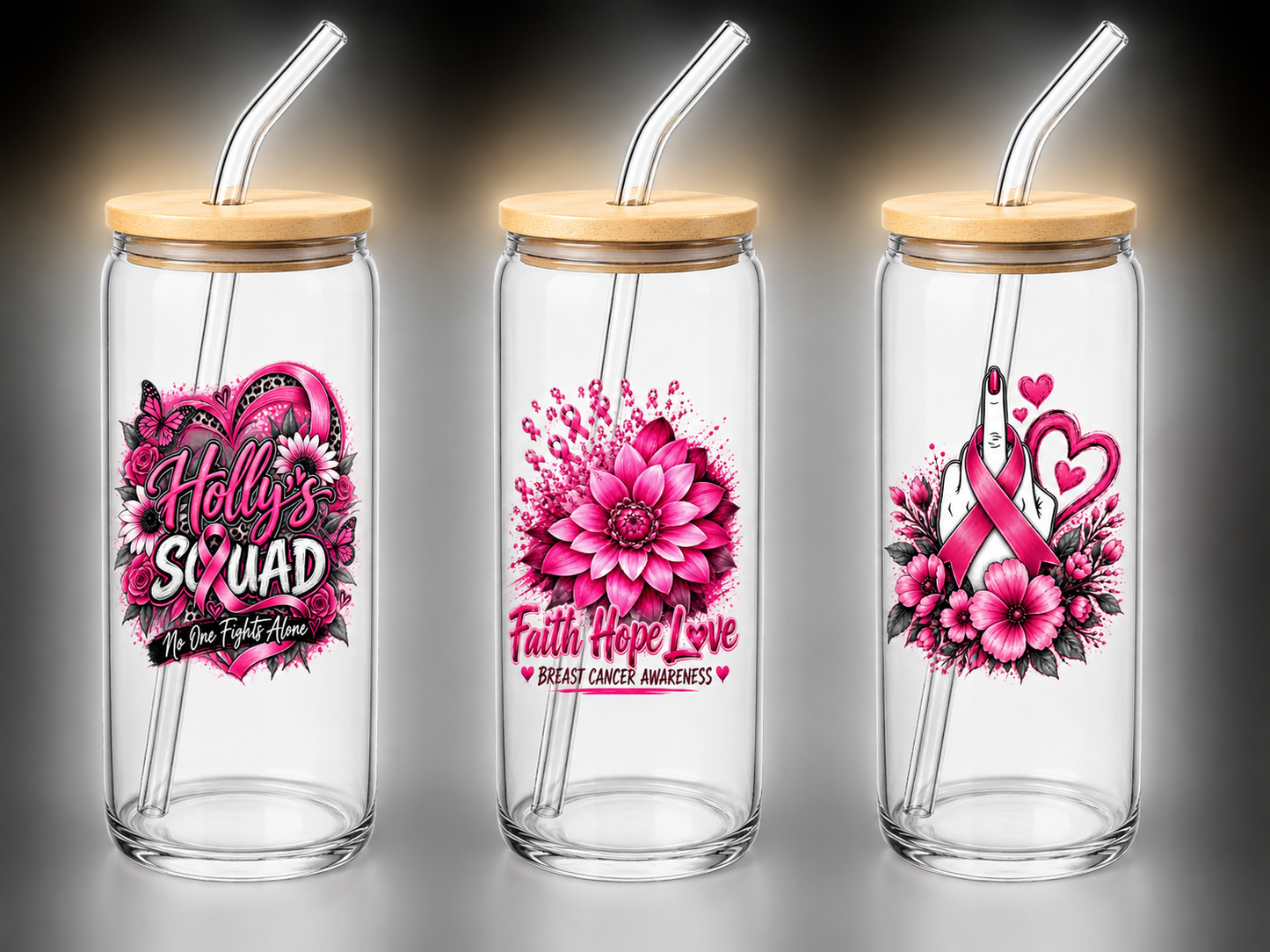 Holly's Glass Tumbler