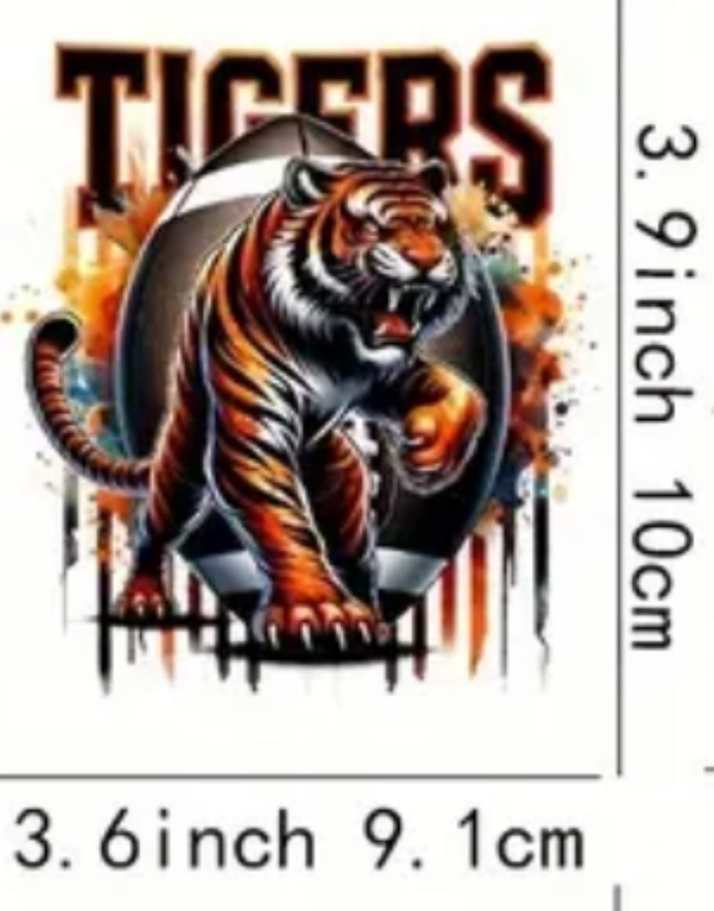 Tiger Iron on Transfers