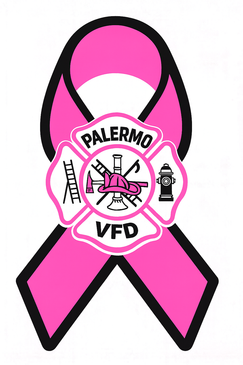 Breast Cancer Awareness Firefighter Shirt