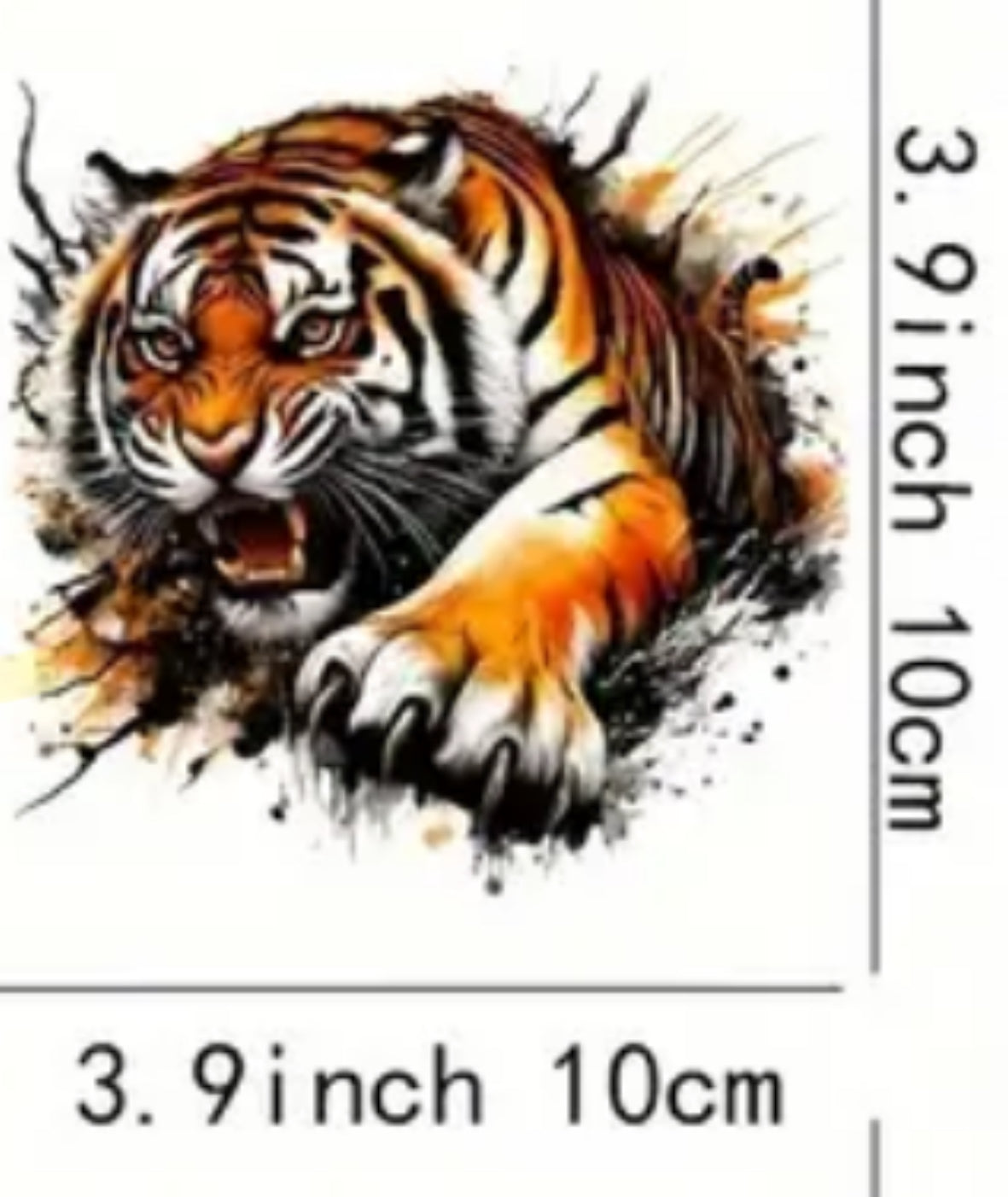 Tiger Iron on Transfers