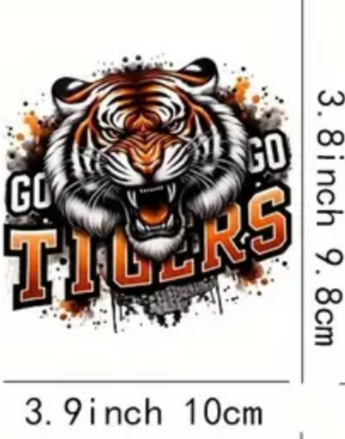 Tiger Iron on Transfers