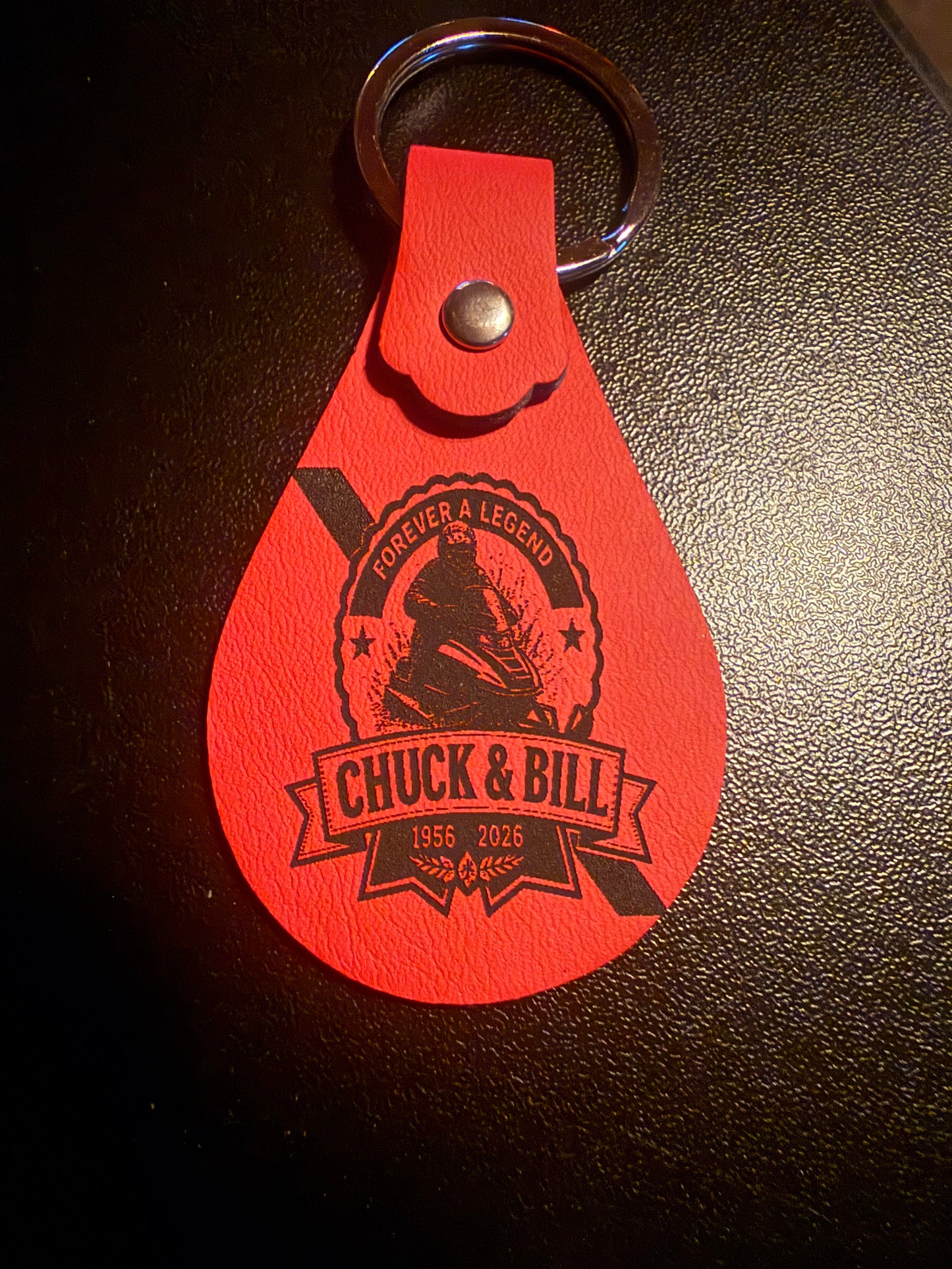 Chuck & Bill Keychain