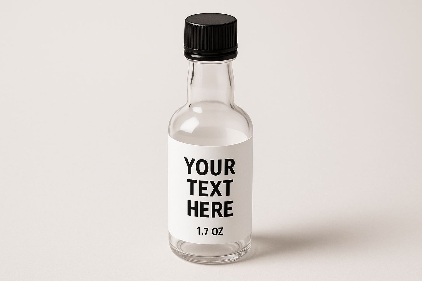 make it shaped more like a miniture liquor bottle