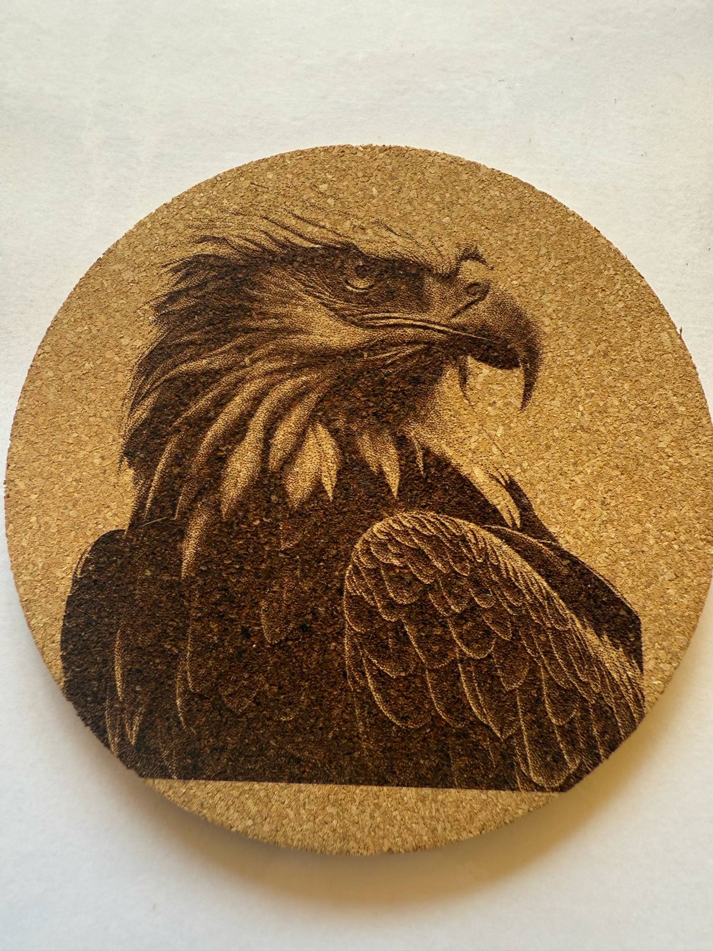 Laser Engraved Cork Coaster