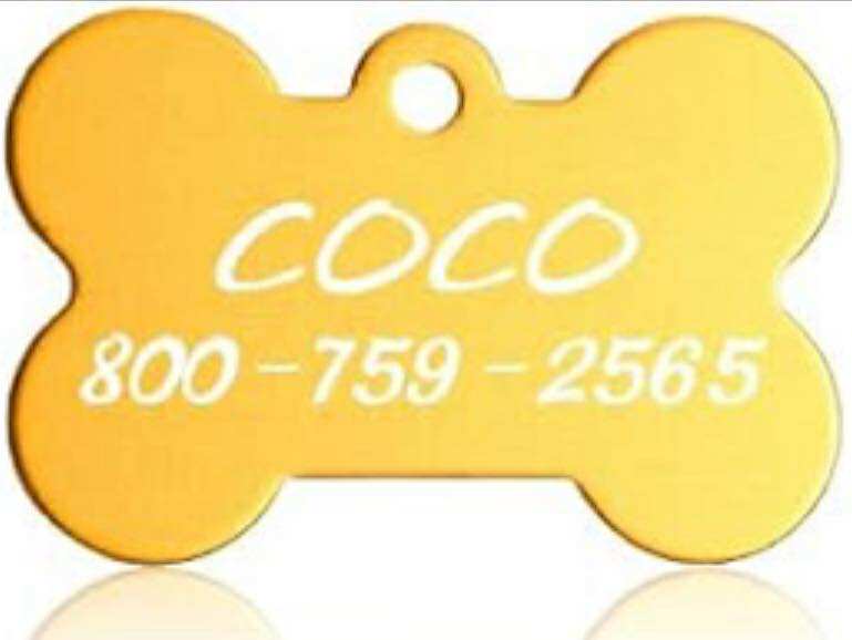 Custom Laser Engraved Pet Tags