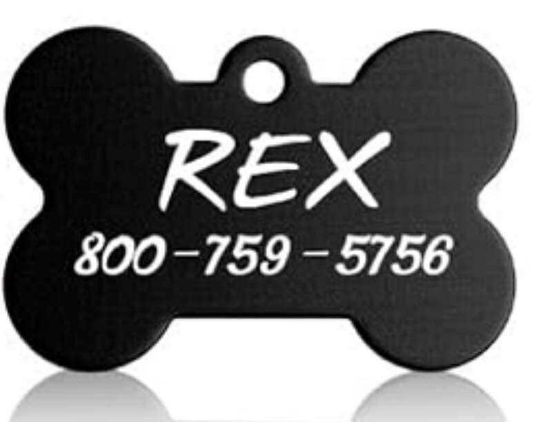 Custom Laser Engraved Pet Tags