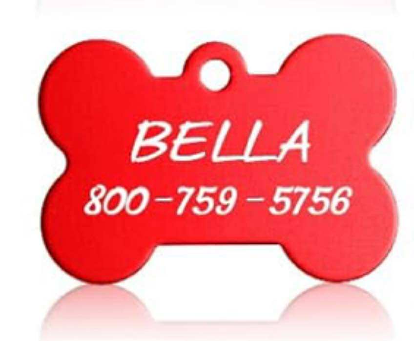 Custom Laser Engraved Pet Tags