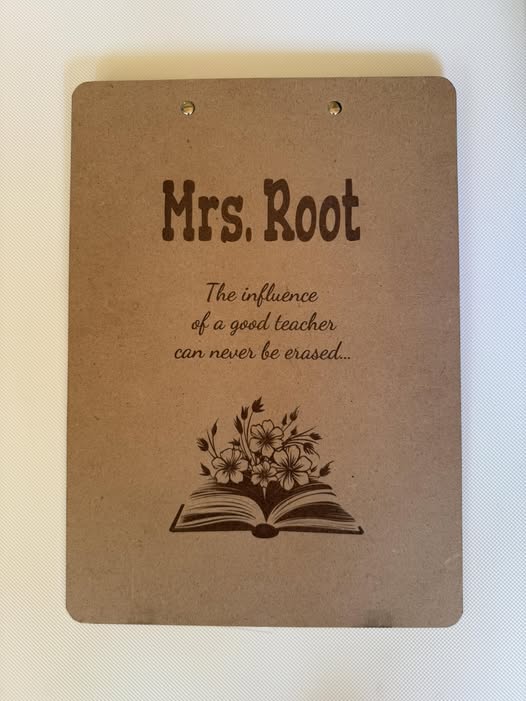Laser Engraved Clipboard
