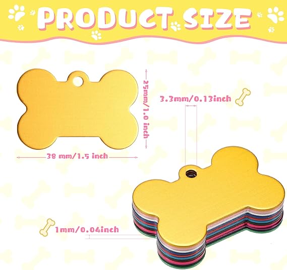 Custom Laser Engraved Pet Tags