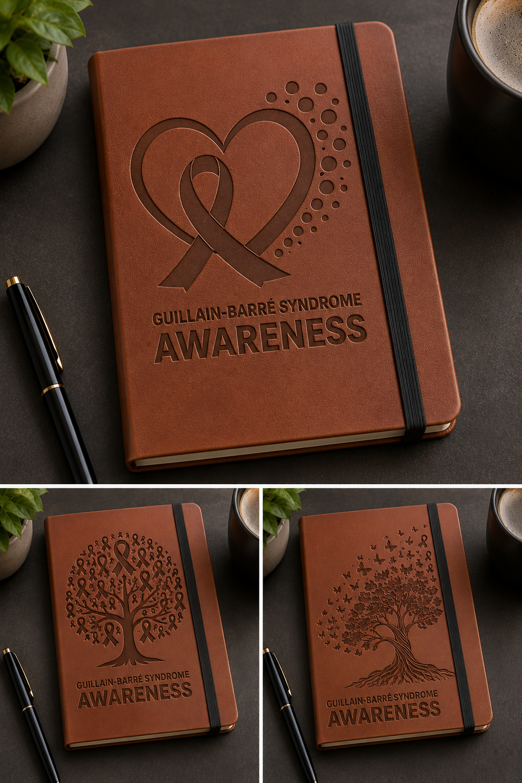 Engraved Leather Notebook