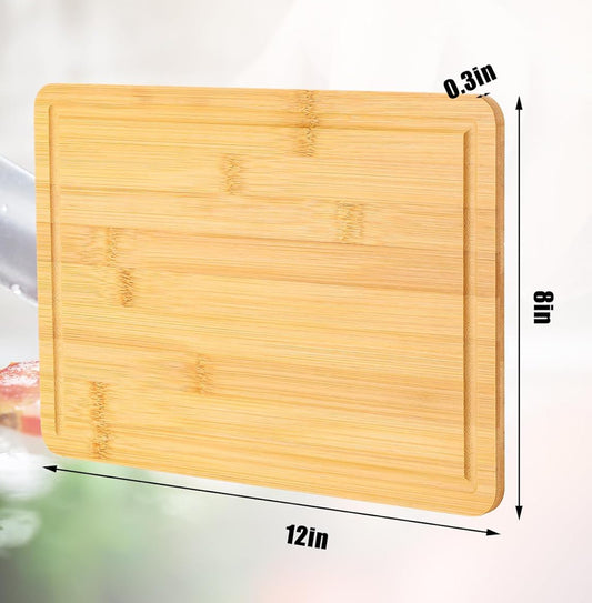 Laser engraved cutting board.