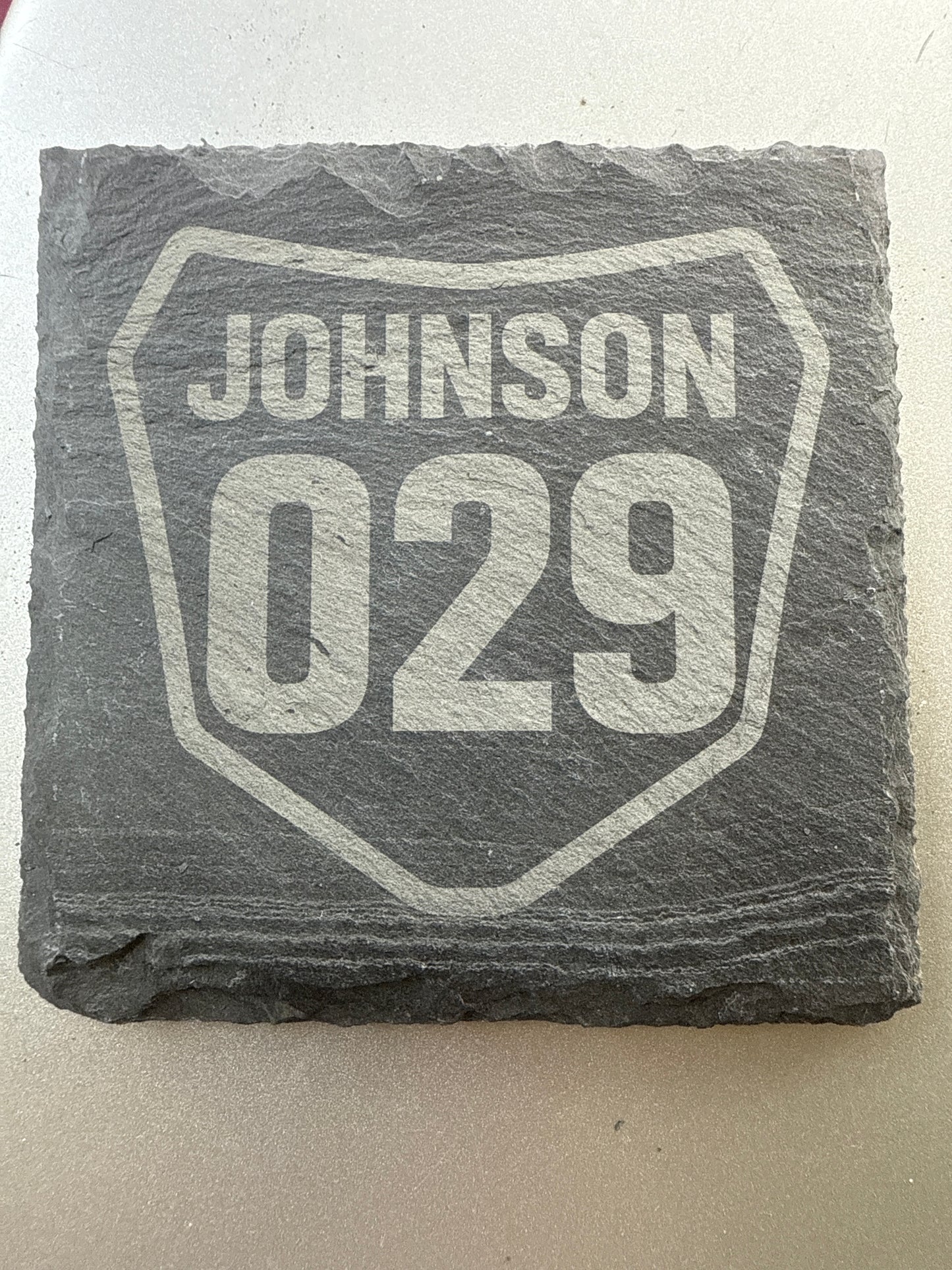 Grant Johnson Slate Coaster