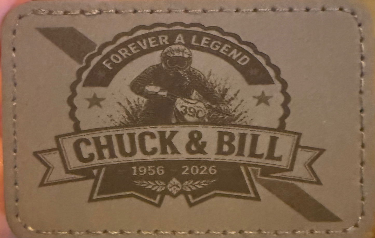 Iron on Leather Patch