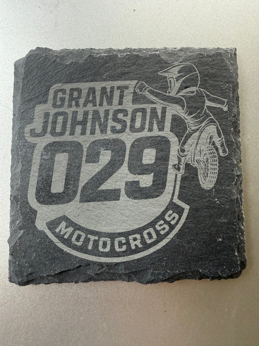 Grant Johnson Slate Coaster