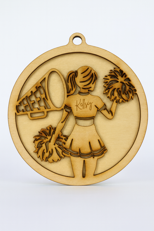 Cheerleader Ornament