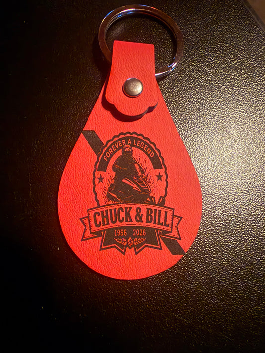 Chuck & Bill Keychain