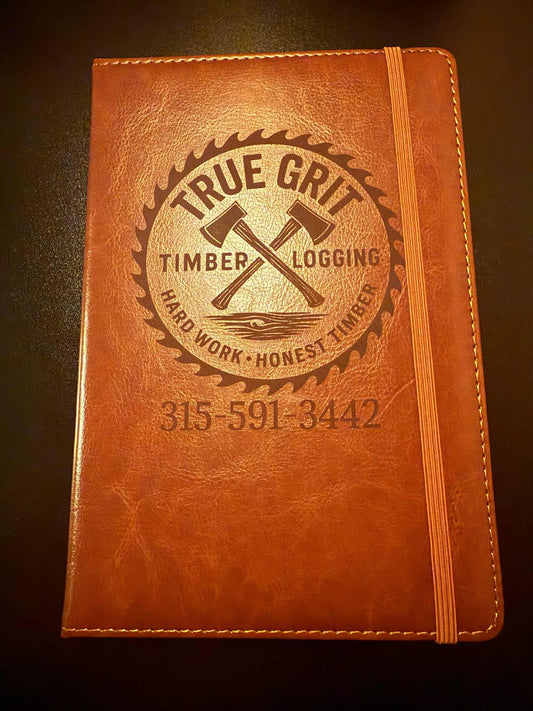 Engraved Notebook