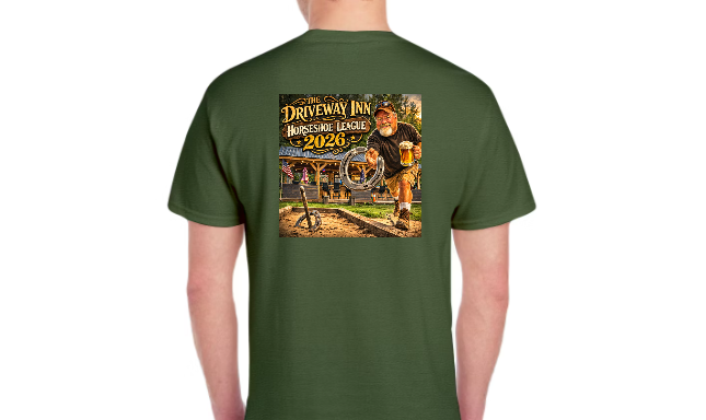 2026 Horseshoes- Graphic T-Shirt | Front + Back Print