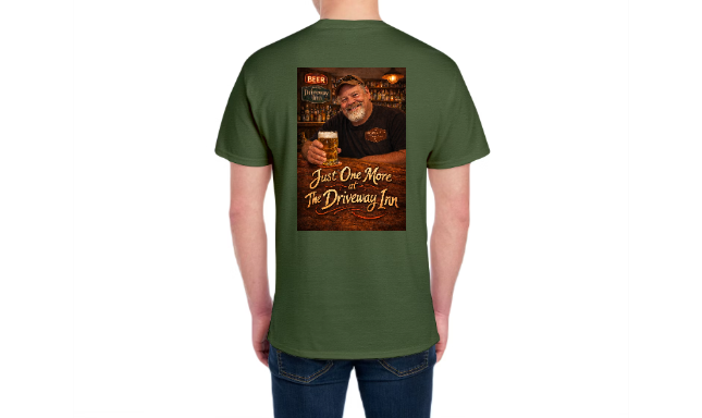 Just one More- Graphic T-Shirt | Front + Back Print